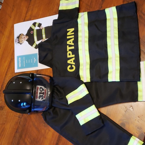 Firefighter Captain Toddler Costume 3-4T - Picture 3 of 4